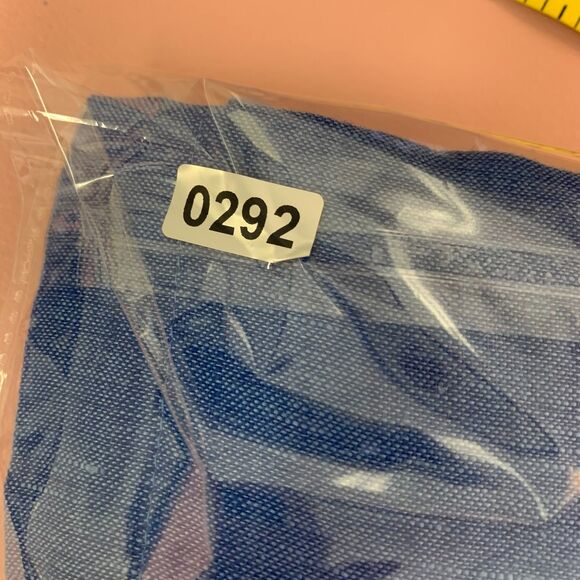 Pure Jill Linen Blue Tunic Top V-Neck Button Front Roll Tab Sleeve Relaxed Fit M - Picture 11 of 11